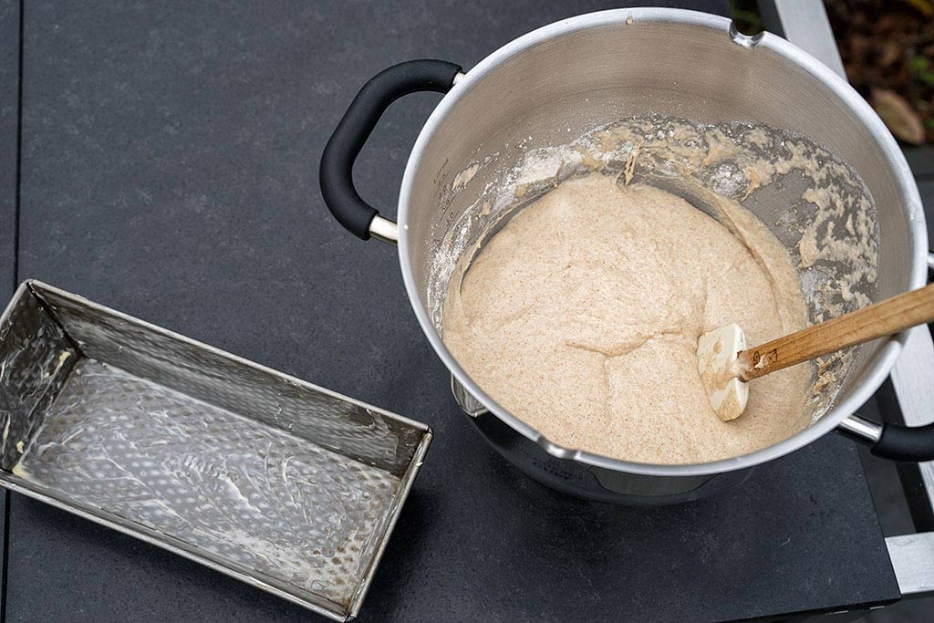 Kastenform vorbereiten