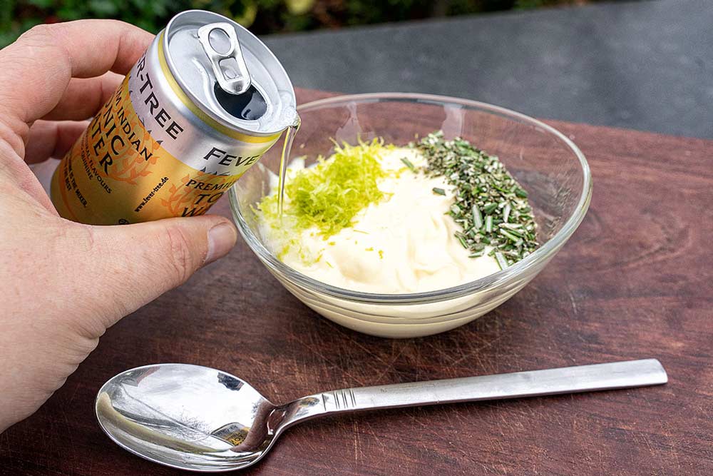 Mayonnaise mischen