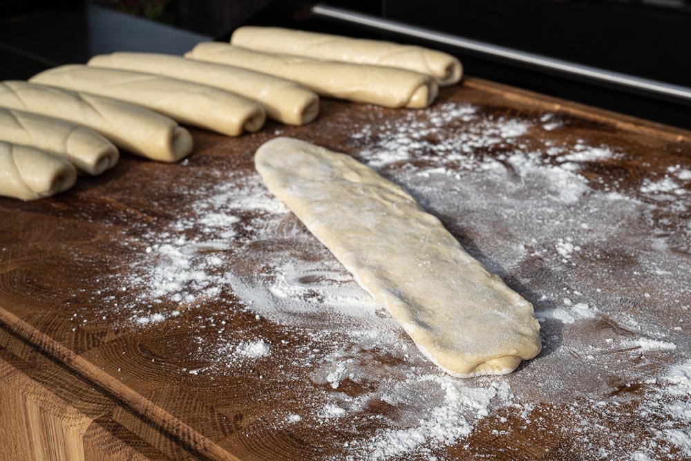 Laugenstangen auftauen