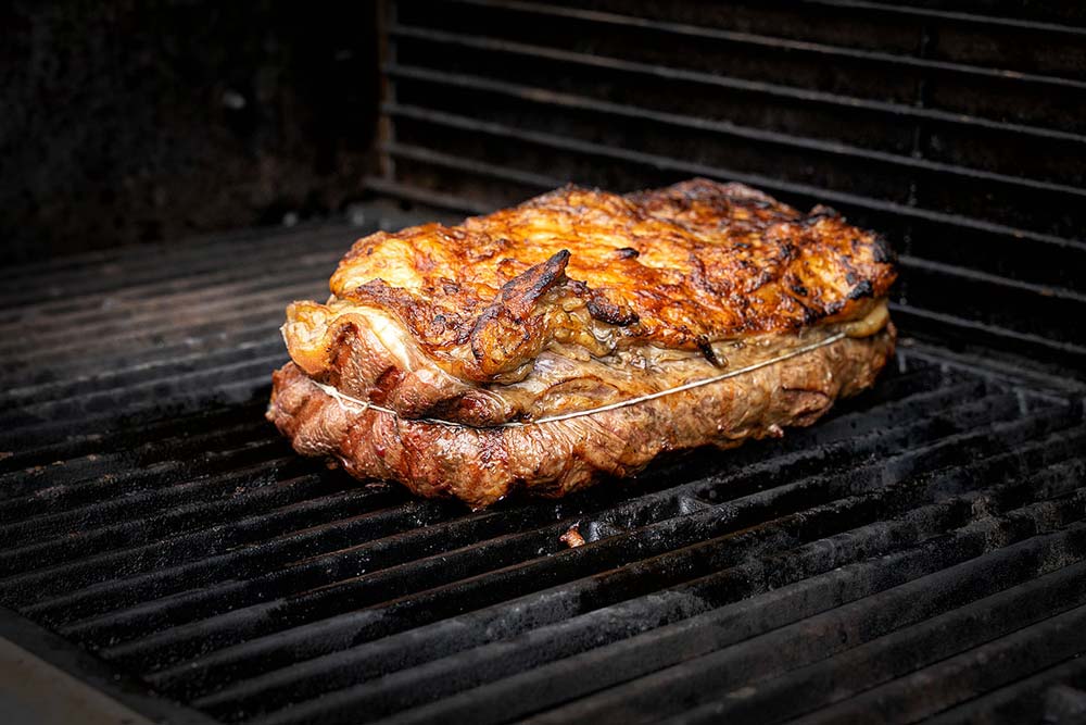 Roastbeef indirekt garen