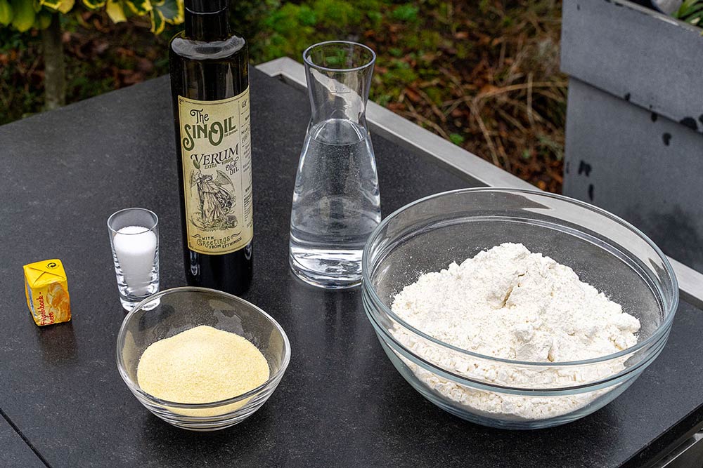 Pizzateig zubereiten