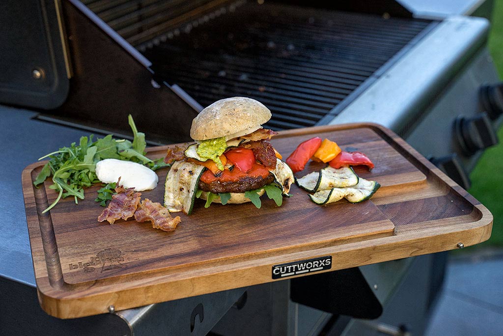 Das Endergebnis: Italienischer Burger mit Wagyu Patty