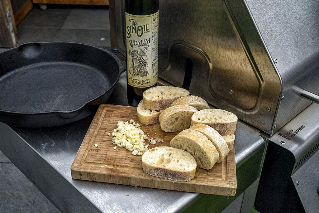 Baguette vorbereiten