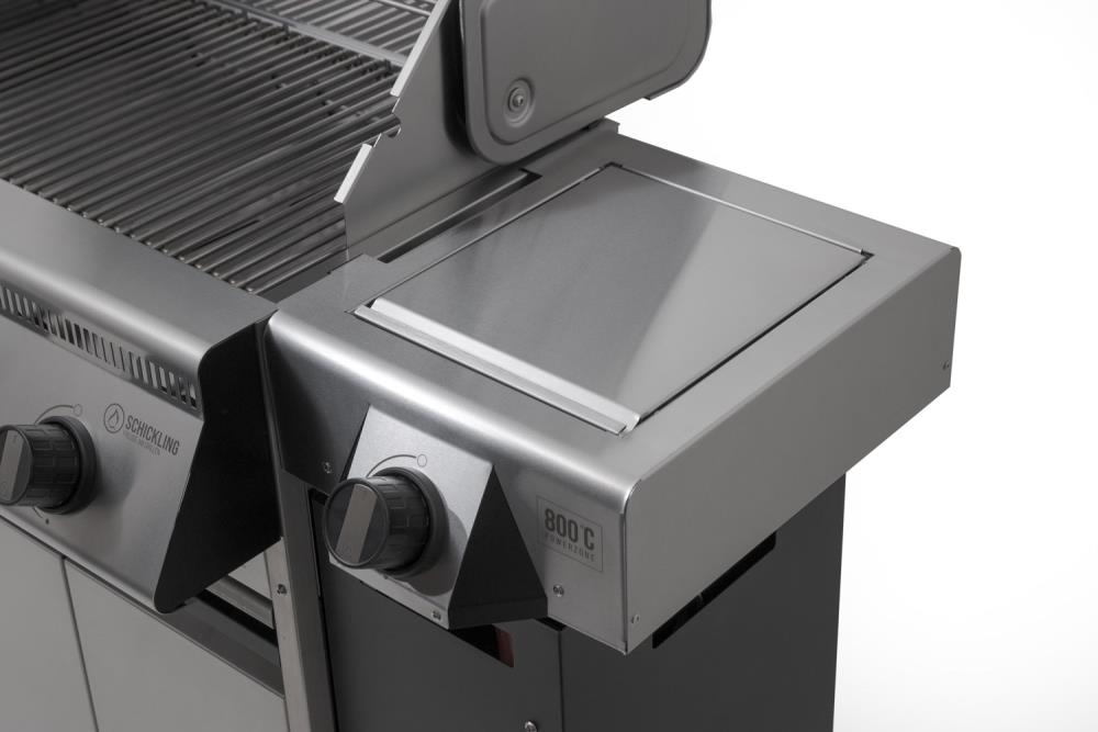 Kann bei geschlossenem Deckel als Ablage genutzt werden