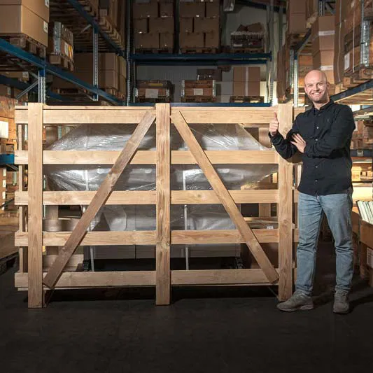 Sicher verpackt, fix geliefert