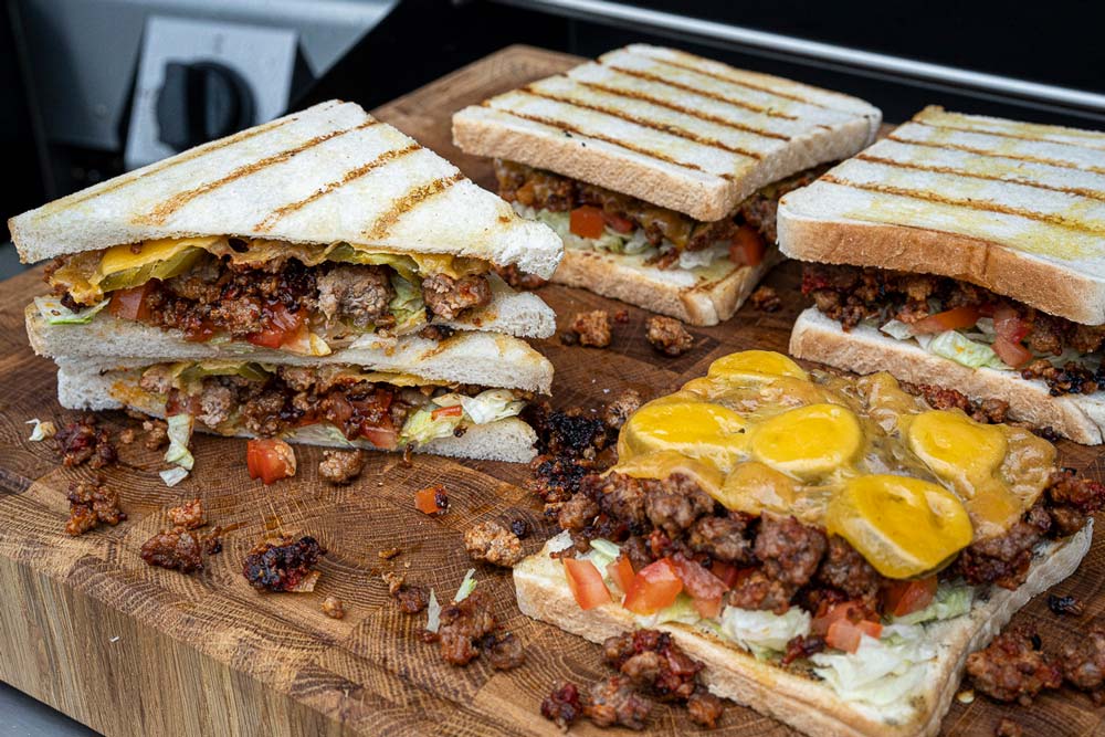 Beef-Cheese Sandwich