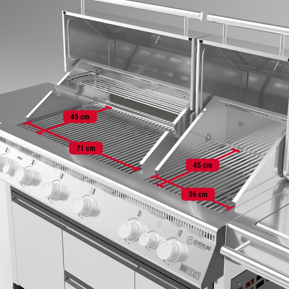 Großer und kleiner Garraum