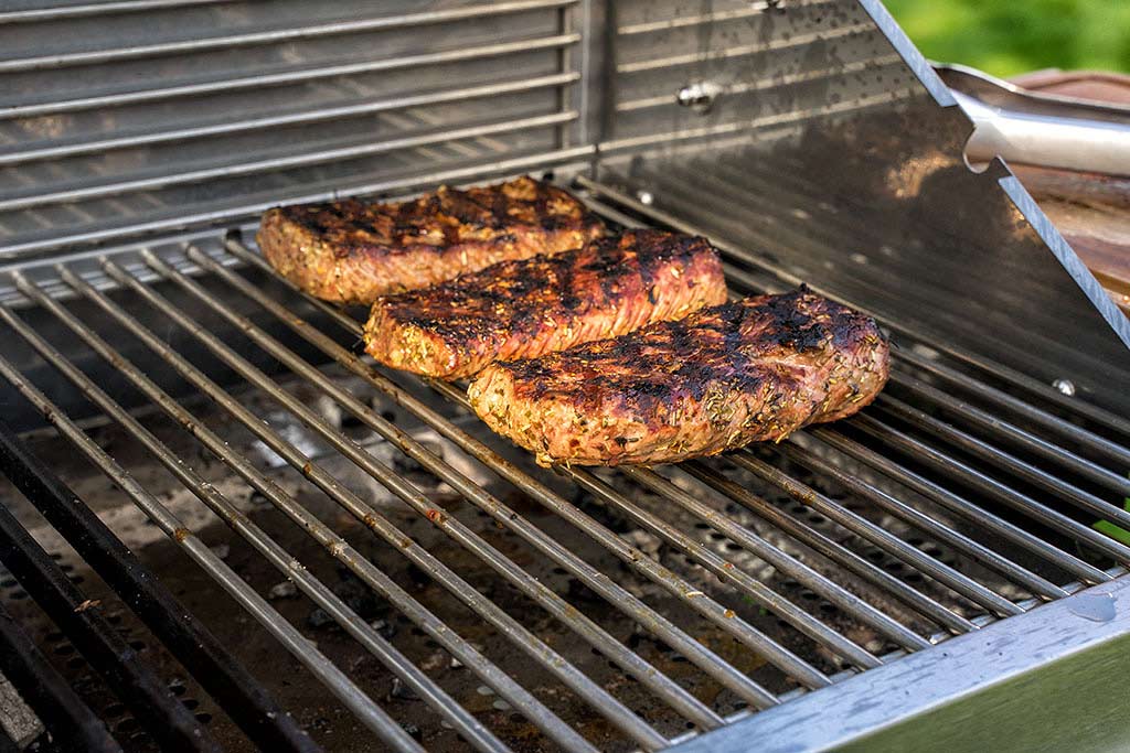 Lammlachs indirekt grillen