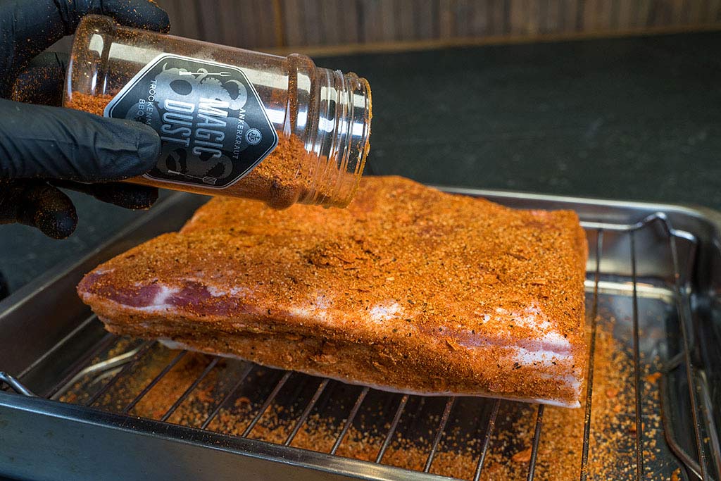 Schweinebauch mit Rub