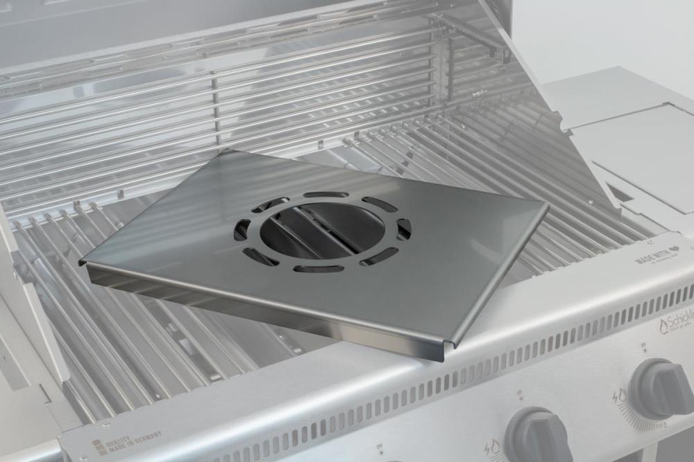 Wok-Auflage aus Edelstahl