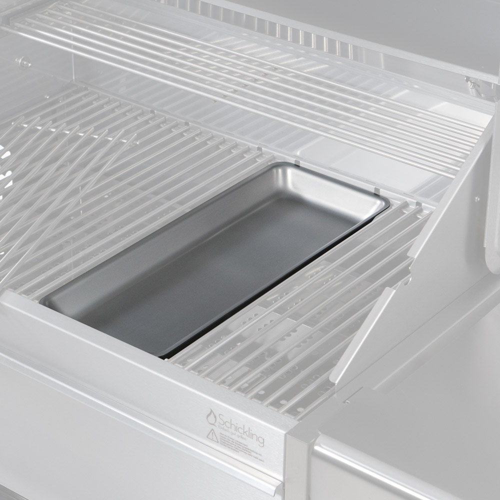 Grillschale XL aus Edelstahl