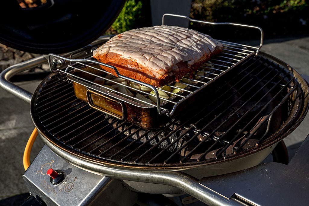Krustenbraten grillen