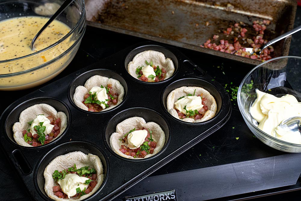 Füllung vorbereiten