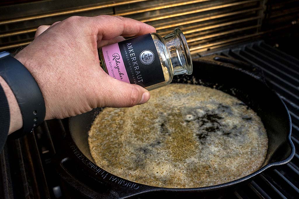 Zucker karamellisieren